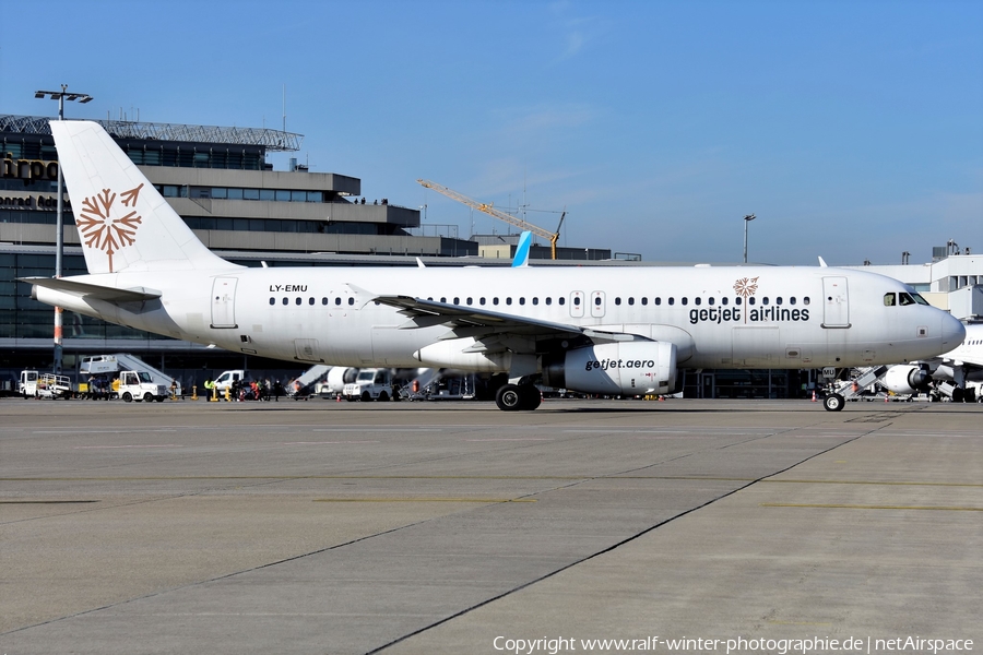 GetJet Airlines Airbus A320-233 (LY-EMU) | Photo 551260