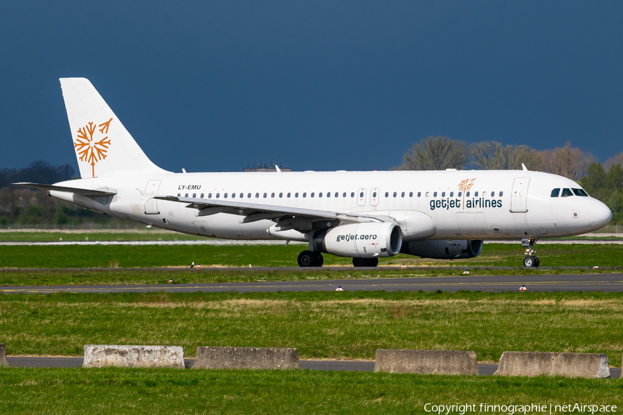GetJet Airlines Airbus A320-233 (LY-EMU) | Photo 502763