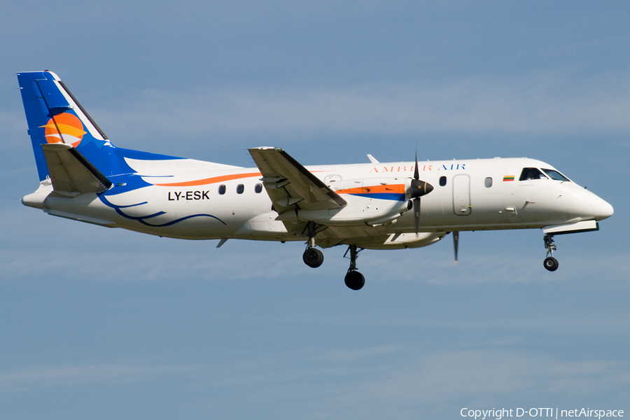 Amber Air SAAB 340B (LY-ESK) | Photo 158199