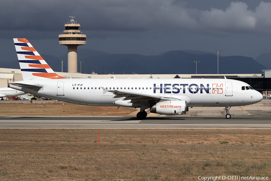 Heston Airlines Airbus A320-232 (LY-FJI) | Photo 533301