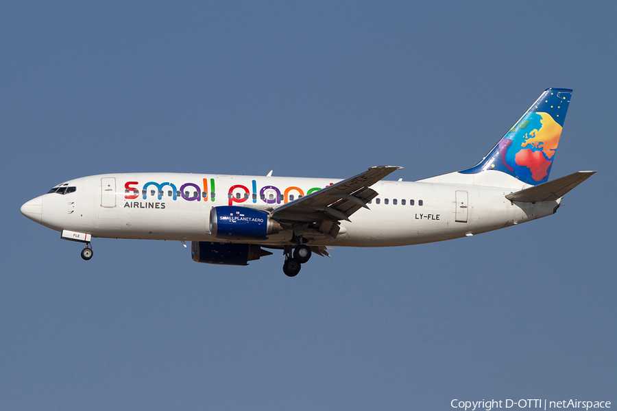 Small Planet Airlines Boeing 737-3L9 (LY-FLE) | Photo 370555