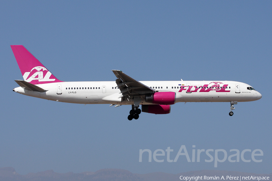 FlyLAL Boeing 757-204 (LY-FLG) | Photo 282286