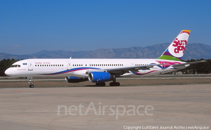Sunday Airlines Boeing 757-204 (LY-FLG) | Photo 401391