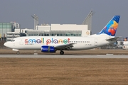 Small Planet Airlines Boeing 737-382 (LY-FLH) at  Munich, Germany