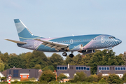 KlasJet Boeing 737-522 (LY-FLT) at  Hamburg - Fuhlsbuettel (Helmut Schmidt), Germany