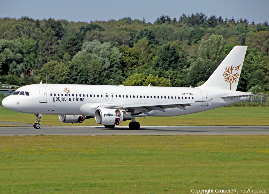 GetJet Airlines Airbus A320-214 (LY-FOX) | Photo 371875