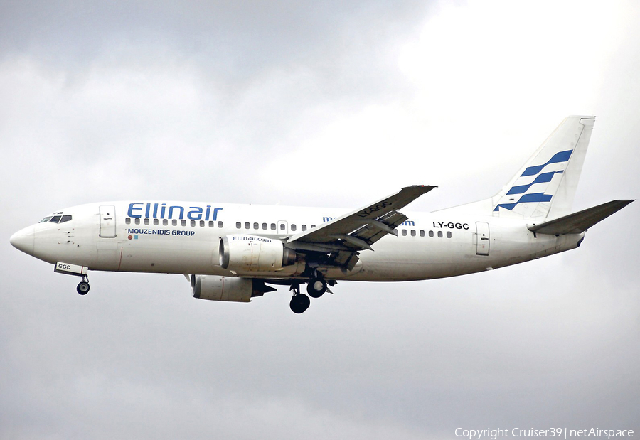 Ellinair Boeing 737-3Q8 (LY-GGC) | Photo 195784