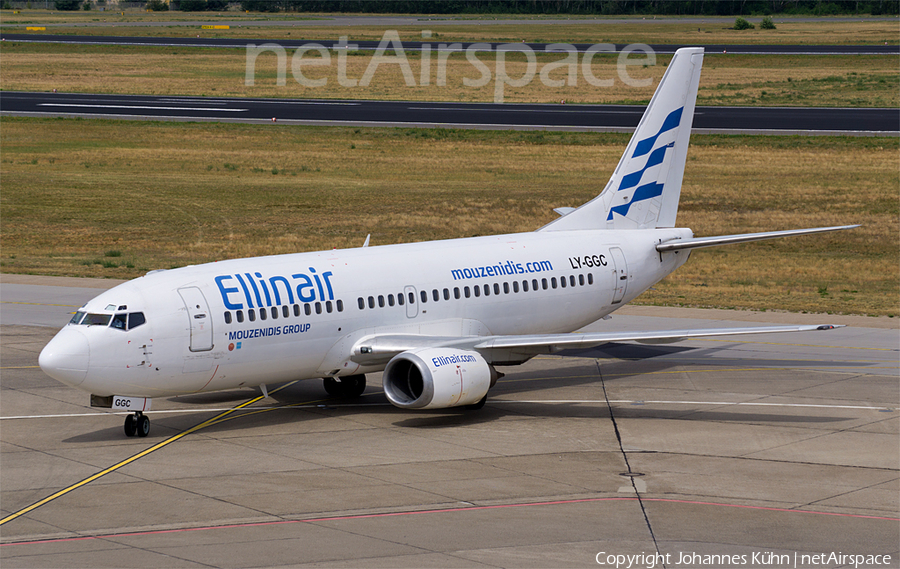 Ellinair Boeing 737-3Q8 (LY-GGC) | Photo 116346
