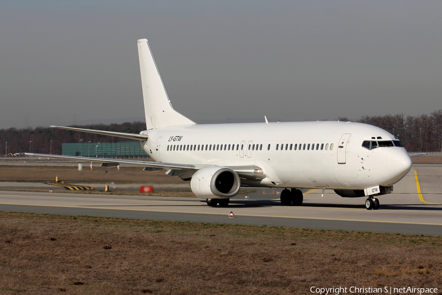 GetJet Airlines Boeing 737-4Q8 (LY-GTW) | Photo 306840