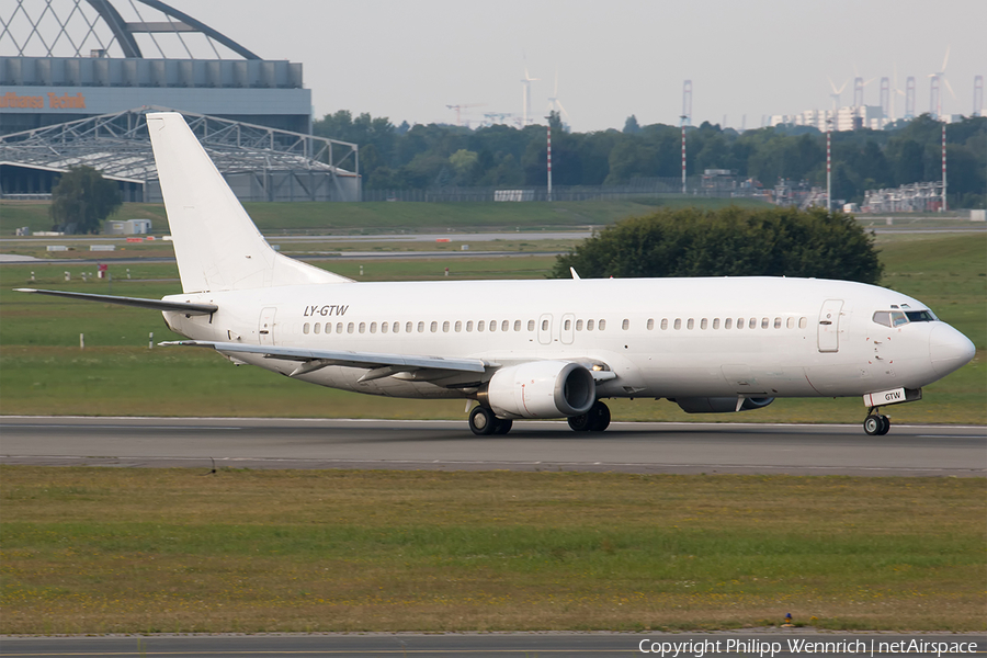 GetJet Airlines Boeing 737-4Q8 (LY-GTW) | Photo 267346