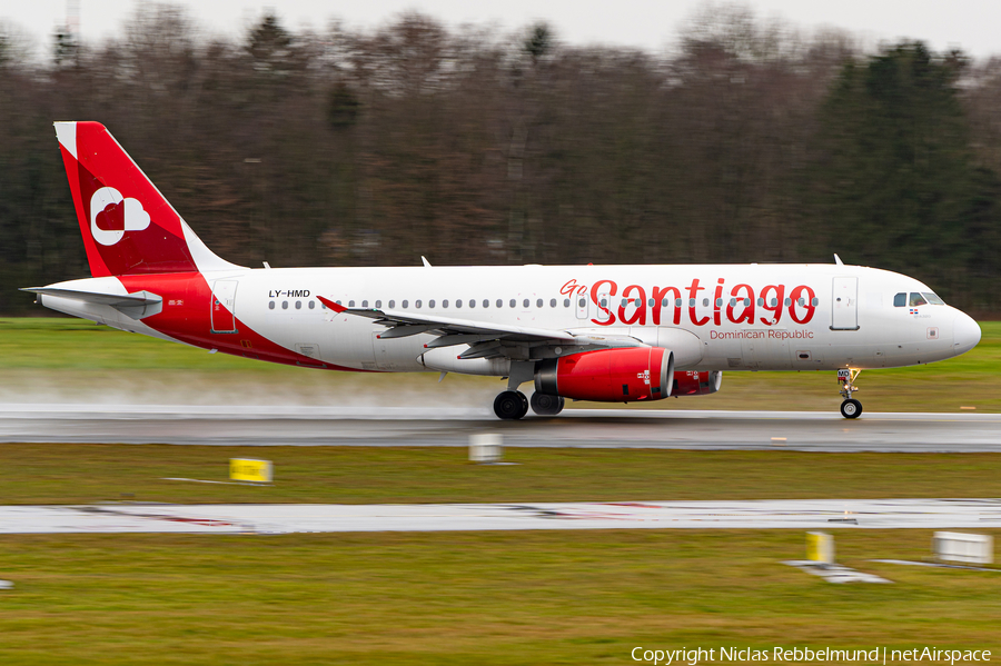 Heston Airlines Airbus A320-233 (LY-HMD) | Photo 552495