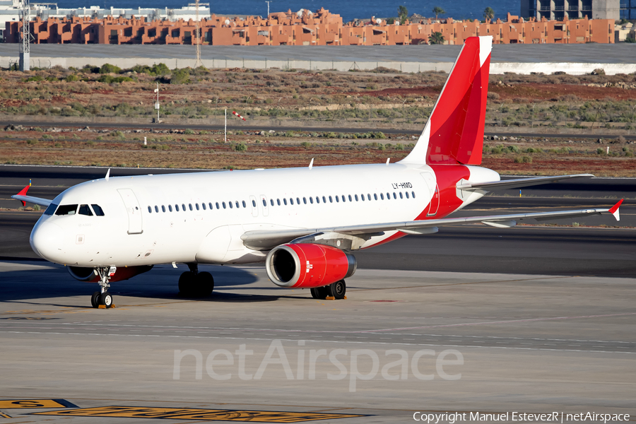Heston Airlines Airbus A320-233 (LY-HMD) | Photo 561627