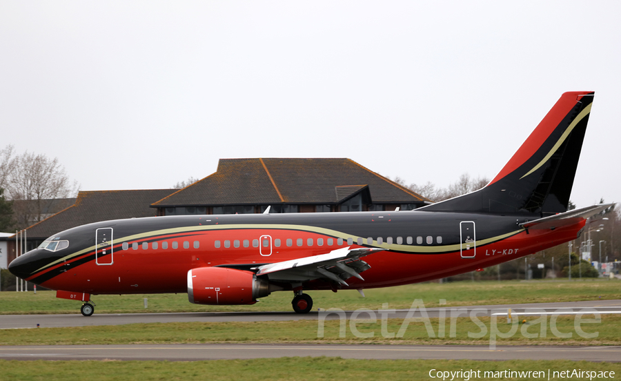 KlasJet Boeing 737-522 (LY-KDT) | Photo 300927