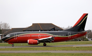 KlasJet Boeing 737-522 (LY-KDT) at  Bournemouth - International (Hurn), United Kingdom