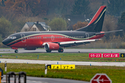 KlasJet Boeing 737-522 (LY-KDT) at  Hamburg - Fuhlsbuettel (Helmut Schmidt), Germany