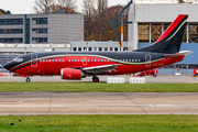 KlasJet Boeing 737-522 (LY-KDT) at  Hamburg - Fuhlsbuettel (Helmut Schmidt), Germany