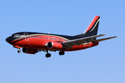 KlasJet Boeing 737-522 (LY-KDT) at  Lisbon - Portela, Portugal