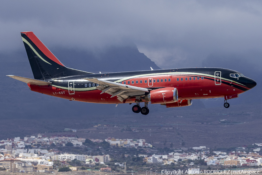 KlasJet Boeing 737-522 (LY-KDT) | Photo 641985