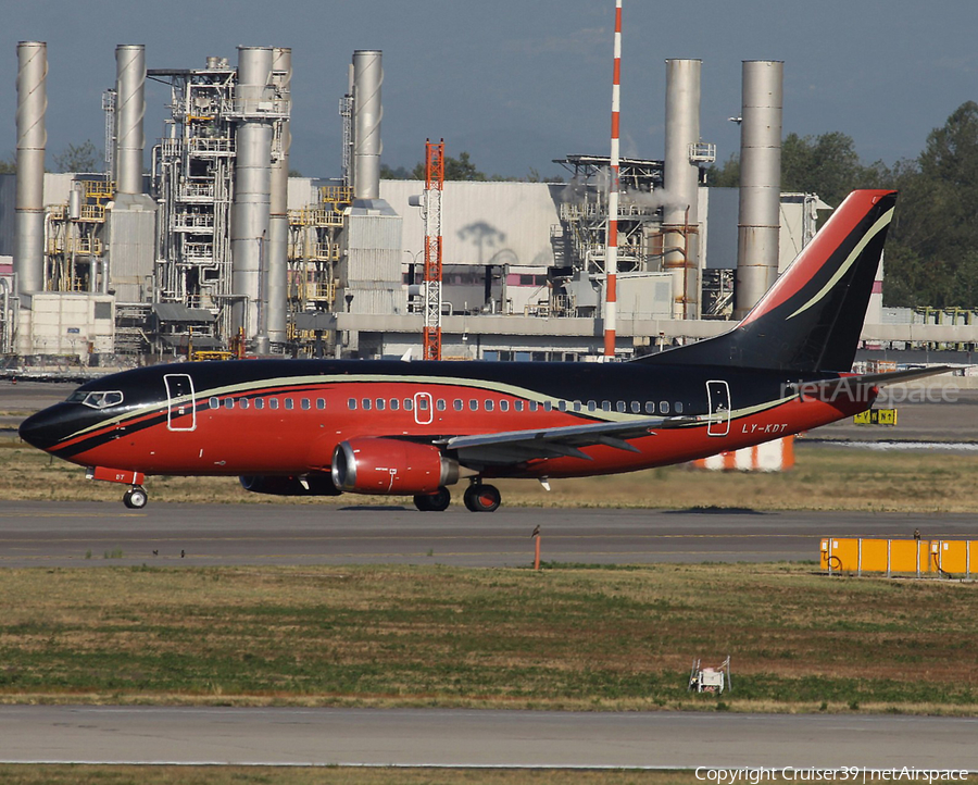 KlasJet Boeing 737-522 (LY-KDT) | Photo 536887