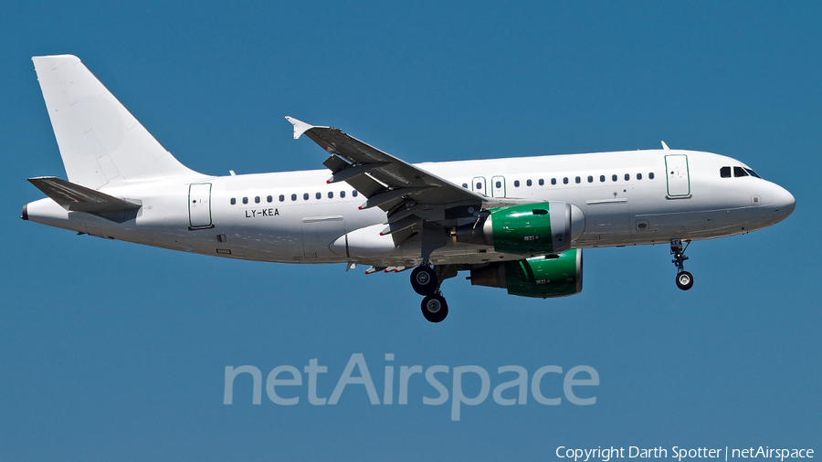 GetJet Airlines Airbus A319-112 (LY-KEA) | Photo 375276