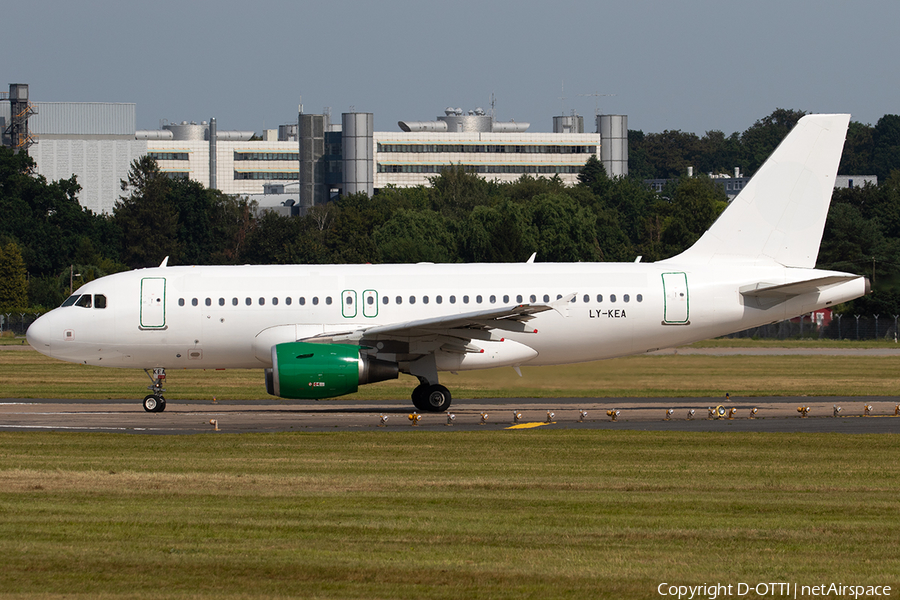 GetJet Airlines Airbus A319-112 (LY-KEA) | Photo 343475