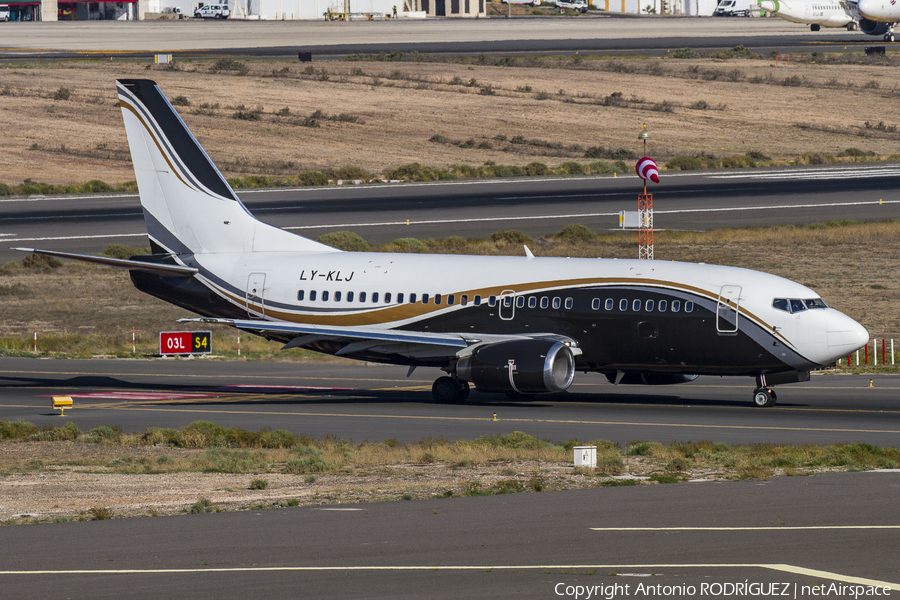 KlasJet Boeing 737-524 (LY-KLJ) | Photo 286519