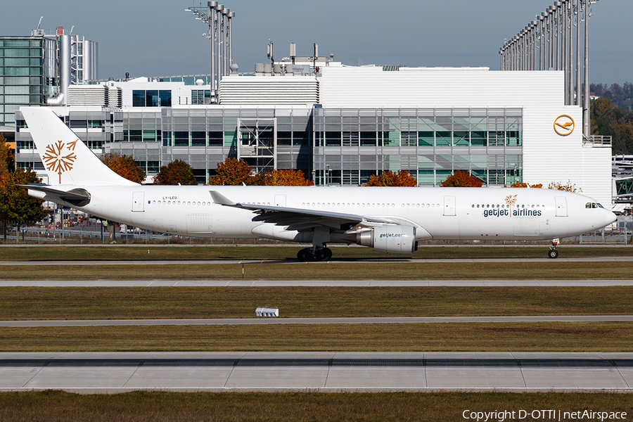 GetJet Airlines Airbus A330-302 (LY-LEO) | Photo 483969