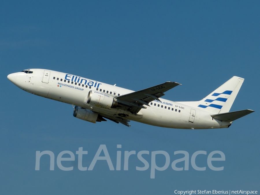 Ellinair Boeing 737-382 (LY-LGC) | Photo 126227
