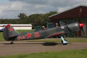 (Private) Yakovlev Yak-52TW (LY-LSJ) at  Itzehoe - Hungriger Wolf, Germany