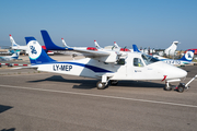 Baltic Aviation Academy Tecnam P2006T (LY-MEP) at  Lleida–Alguaire, Spain