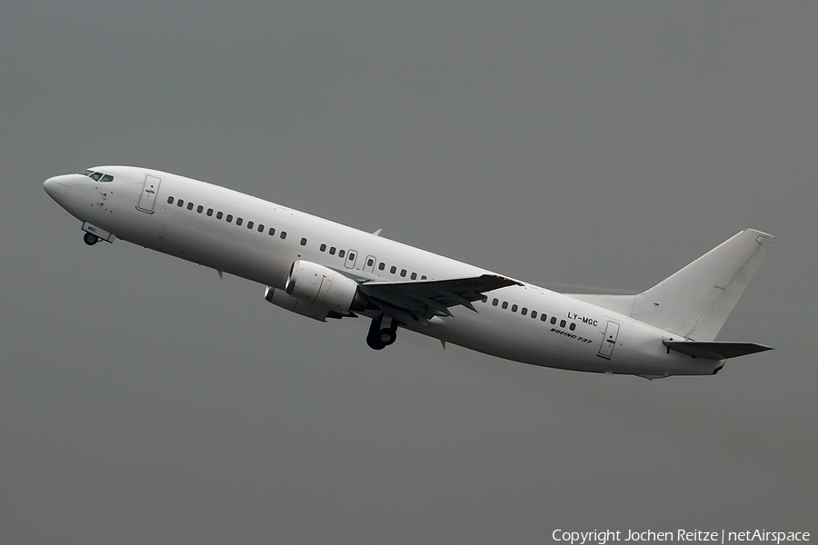 GetJet Airlines Boeing 737-4Y0 (LY-MGC) | Photo 156386