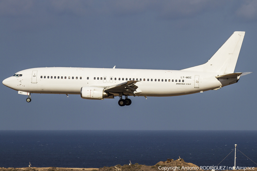 GetJet Airlines Boeing 737-4Y0 (LY-MGC) | Photo 168868