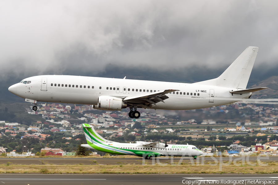 GetJet Airlines Boeing 737-4Y0 (LY-MGC) | Photo 175373