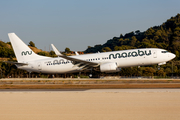 Marabu Airlines Boeing 737-8EH (LY-MGM) at  Rhodes, Greece
