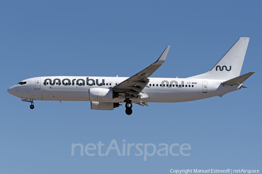 Marabu Airlines Boeing 737-8EH (LY-MGM) | Photo 622373