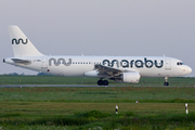 Marabu Airlines Airbus A320-216 (LY-MHL) at  Nuremberg, Germany