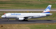 SunExpress (Avion Express) Airbus A320-214 (LY-NVO) at  Dusseldorf - International, Germany