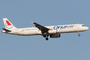 Onur Air Airbus A321-231 (LY-NVQ) at  Antalya, Turkey