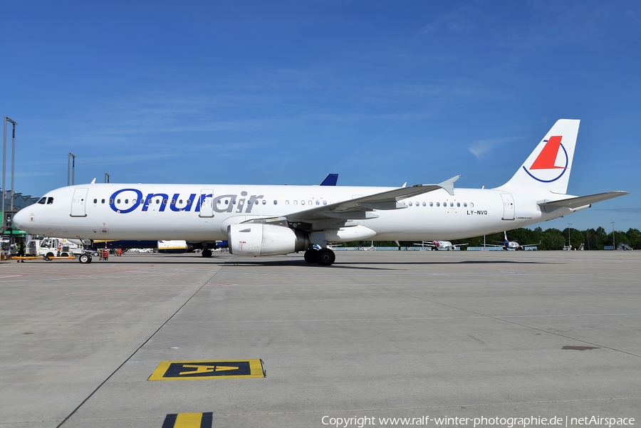 Onur Air Airbus A321-231 (LY-NVQ) | Photo 409858