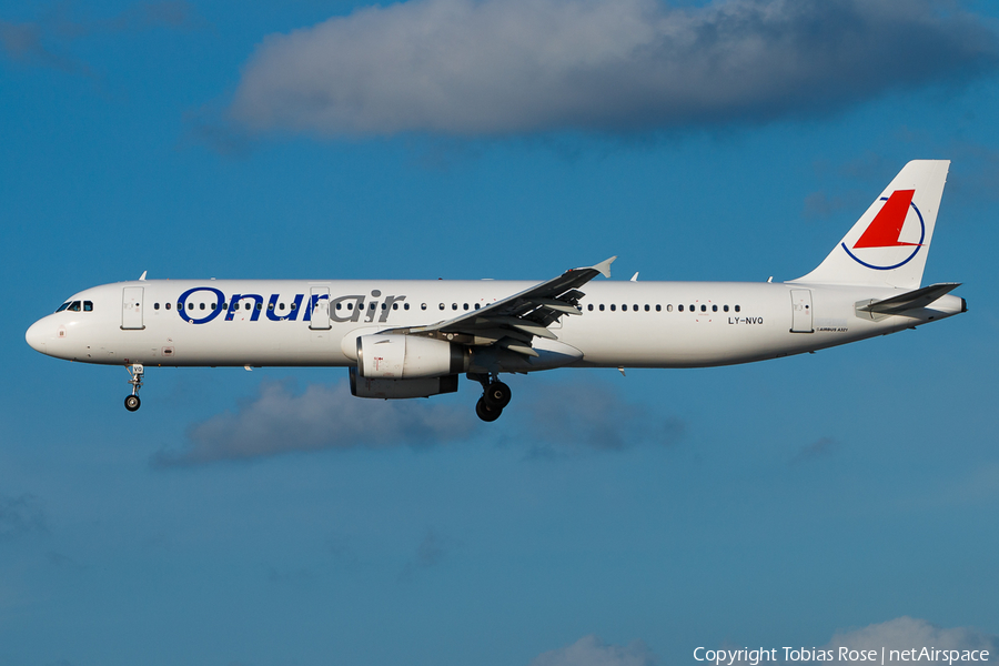 Onur Air Airbus A321-231 (LY-NVQ) | Photo 324294