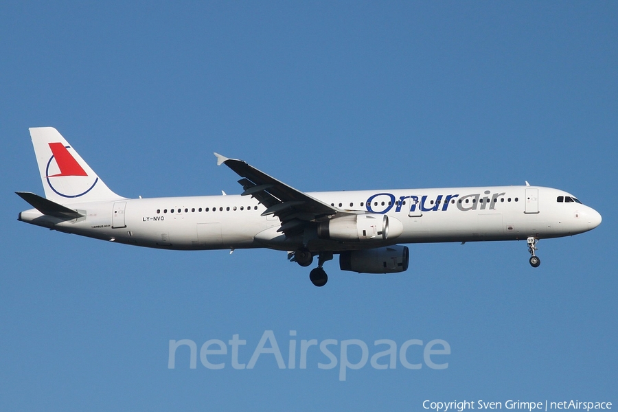 Onur Air Airbus A321-231 (LY-NVQ) | Photo 341980