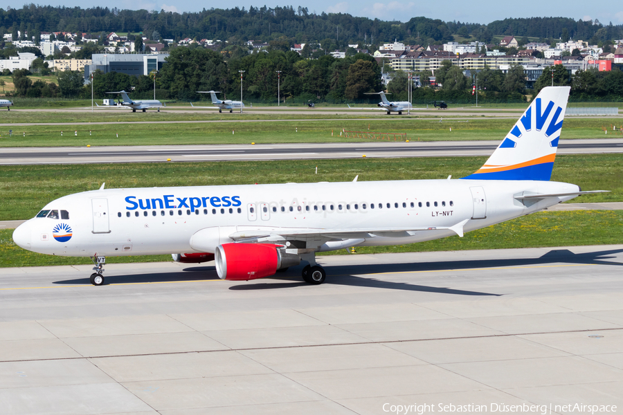 SunExpress Airbus A320-214 (LY-NVT) | Photo 355578
