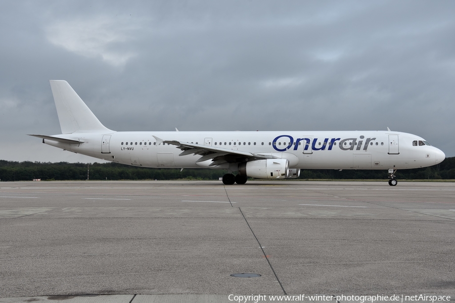 Onur Air Airbus A321-231 (LY-NVU) | Photo 504549