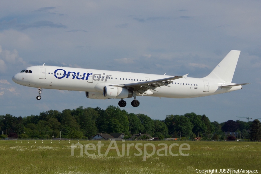 Onur Air Airbus A321-231 (LY-NVU) | Photo 328620