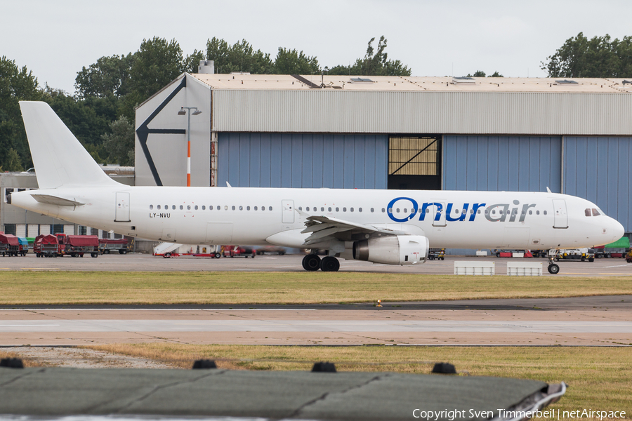 Onur Air Airbus A321-231 (LY-NVU) | Photo 335518
