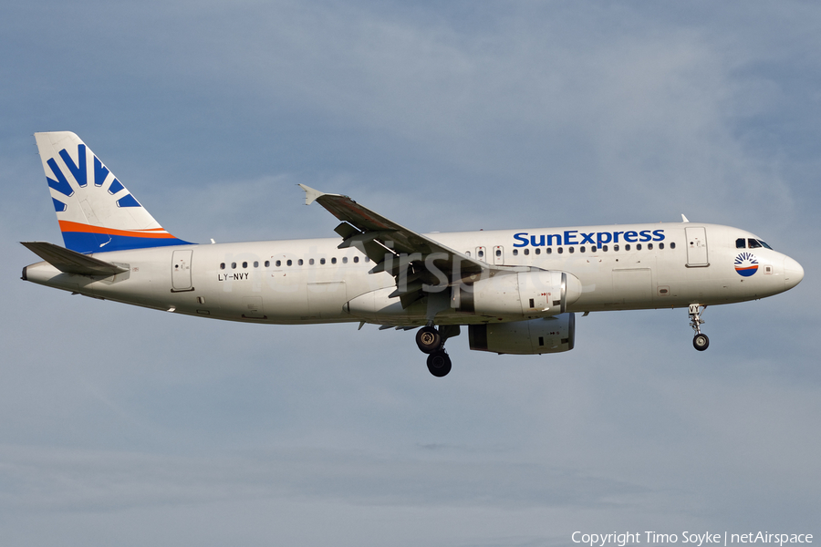 SunExpress (Avion Express) Airbus A320-232 (LY-NVY) | Photo 345456