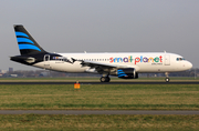 Small Planet Airlines Airbus A320-214 (LY-ONJ) at  Amsterdam - Schiphol, Netherlands