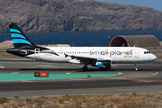 Small Planet Airlines Airbus A320-214 (LY-ONJ) at  Gran Canaria, Spain