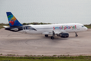 Small Planet Airlines Airbus A320-214 (LY-ONL) at  Corfu - International, Greece
