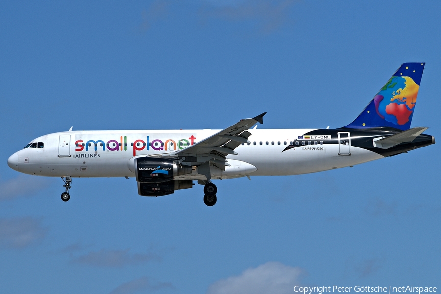 Small Planet Airlines Airbus A320-214 (LY-ONL) | Photo 251264